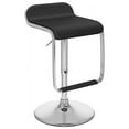 CorLiving Adjustable Bar Stool with Footrest in Leatherette, Set of 2