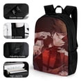 thumbnail image 3 of Hazbin Hotel Casual Backpack Shoulder Bag Daypack Computer Bag with Pocket High Capacity Schoolbag for Student College, 3 of 8