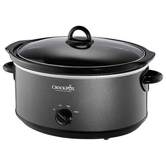 Crock-Pot 7 qt Charcoal Slow Cooker