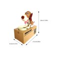 thumbnail image 2 of DPTALR Cute Dogs Steals Coins Like Magic Coin Munching Toy Money Box, 2 of 2