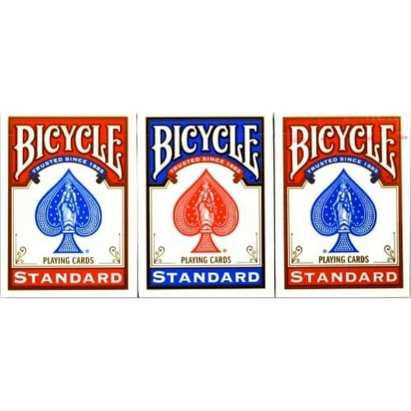 3 Pack - Bicycle Standard Poker Playing Cards