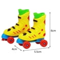 thumbnail image 4 of Patines de para dedos, juguetes de aprendizaje, actividades de juegos para dedos, entretenimiento, deportes, habilidades motoras finas para adolescentes, niñas, , Doble Sunnimix Patines de dedo, 4 of 5