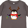 thumbnail image 4 of Inktastic Penguin Xmas Boys or Girls Long Sleeve Toddler T-Shirt, 4 of 5