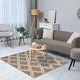 thumbnail image 5 of Impressions Geometric Ornamental Trellis Area Rug, 5' x 5', 5 of 6