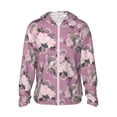 thumbnail image 2 of Lsque Rose Flowers UPF 50+ Lightweight Sun Protection Men's Women's Long Sleeve Shirt, Hoodie Performance -3X-Large, 2 of 9