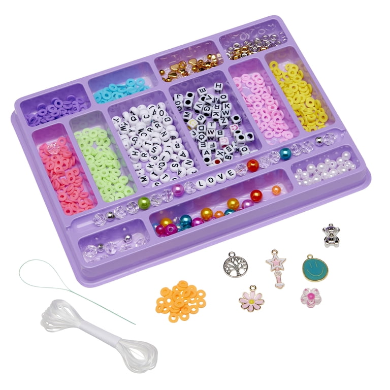 Go Glo Alphabet Bead & Charm Bracelet Kit, 1000+ Pieces photo 6