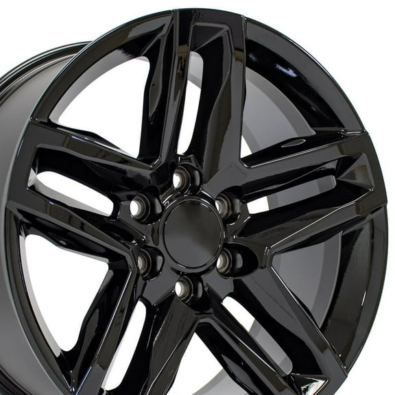 20 inch Replica Wheel Rim fits Chevrolet Silverado 1500 - CV34B Black 20x9