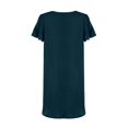 thumbnail image 6 of EliteGoogv Swimsuit Cover Up For Women Lightweight Knit V Neck Beach Loungewear Summer Beach Pool Swimwear Navy, 6 of 6