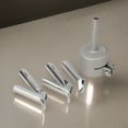 4pcs Triangle Speed Welding Nozzle Set Y Type Hot Air Blower Head Heat