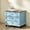 Light Blue, variant on Buildhom 24" Farmhouse Nightstand with Charging Station, 3-Drawer Wood End Table for Bedroom, Living Room, Light Blue
