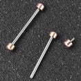 thumbnail image 2 of 2 piezas de varillas de tubo de tornillo de reloj, herramientas de reparación de varilla de conexión de varilla de conexión de correa de reloj atornilladas para relojero, diámetro interior de 20 mm, 2 of 7