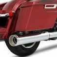 thumbnail image 2 of Rinehart 4.5" MotoPro 45 Slip-On Exhaust Chrome with Chrome Traditional End Caps, 2 of 3