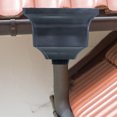 thumbnail image 1 of NUOLUX Colector De Agua Lluvia De Aluminio Gris Con Accesorios Para Bajantes Exteriores, 1 of 6
