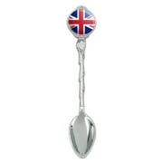 United Kingdom Great Britain Union Jack Country Flag Novelty Collectible Demitasse Tea Coffee Spoon