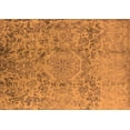 thumbnail image 1 of Ahgly Company Indoor Rectangle Oriental Orange Industrial Area Rugs, 5' x 7', 1 of 4