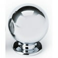 thumbnail image 2 of Alno 3/4" Spherical Knob - Polished Nickel, 2 of 3