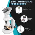 thumbnail image 4 of Contixo MS2 Kids Digital Microscope with 2.4" LCD Screen,STEM Science Toy for Students, 4 of 8