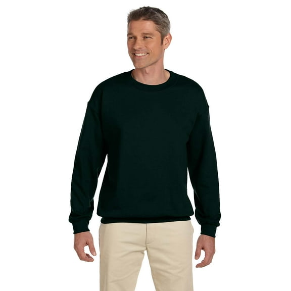 Gildan Heavy Blend Adult Crewneck Sweatshirt , G180 , Forest Green , Small