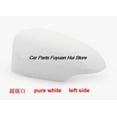 thumbnail image 3 of 1pcs pure white L-For Toyota Corolla 2014 2015 2016 2017 2018 Car Accessories Rearview Mirrors Cover Rear View Mirror Shell Housing Color Painted, 3 of 7