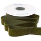 thumbnail image 1 of Cinta decorativa Ribbli de terciopelo verde musgo de 1 x 9,1 m, 1 of 5