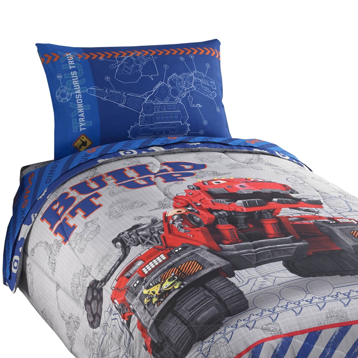 Dinotrux Build It Up Twin/Full Comforter