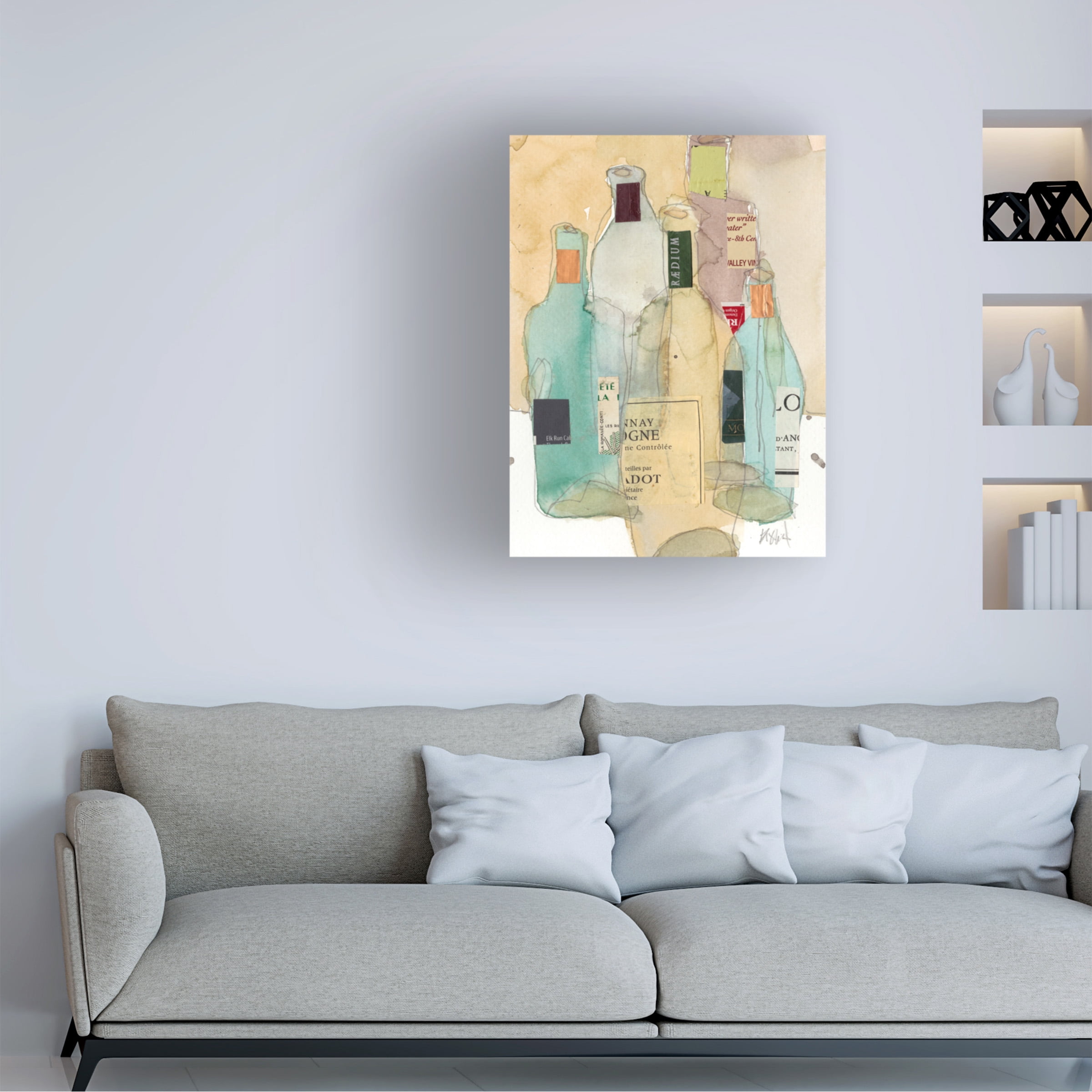 Samuel Dixon 'Wines and Spirits II' Canvas Art