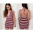 thumbnail image 2 of Txlixc Vestido ajustado sexy para mujer, una pieza sin mangas con cuello en V profundo Txlixc  Sexy, 2 of 9