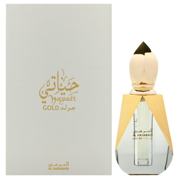 Al Haramain Hayati Gold, Perfume para Mujer y Hombre, 12 ml