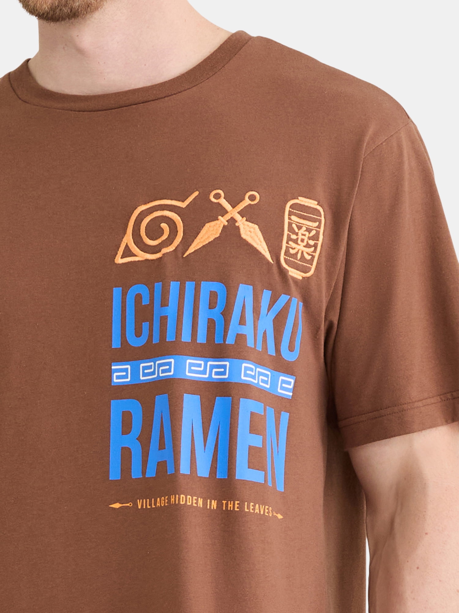 Naruto Men's & Big Men's Drop Shoulder Graphic Tee, Sizes S-3XL