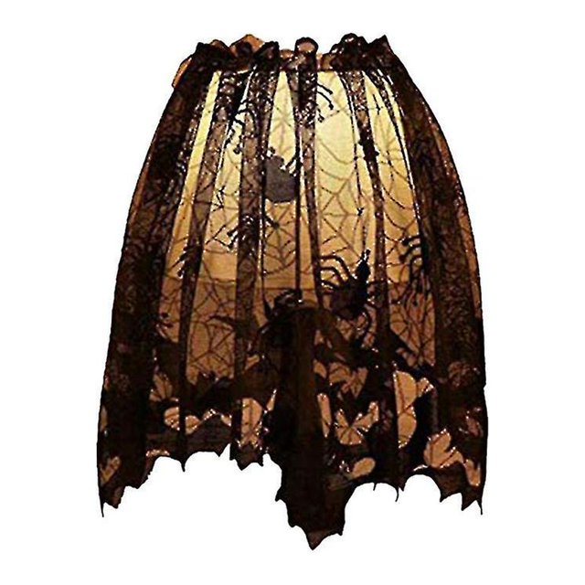 uds decoración de Halloween telaraña mesa lámpara cortina de puerta para decoración de fiesta