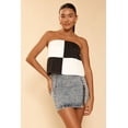 thumbnail image 3 of Miss Sparkling Women's Cropped Tube Top, 3 of 4