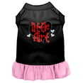 thumbnail image 5 of Mirage Pet Little Flirt Screen Print Dog Dress Black with Red XXL, 5 of 11