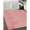 thumbnail image 2 of Ahgly Company Indoor Square Patterned Valentine Red Area Rugs, 8' Square, 2 of 6