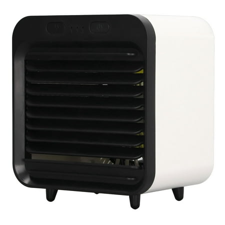 

Crtynell Portable Air Conditioner 200ML Large Capacity 3 Levels Humidification Function USB Desktop Air Cooler 4W Portable Air Conditioner Small Air Cooler