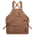 thumbnail image 1 of Gardening Apron Cooking Apron Canvas Apron Adult Yellow =, 1 of 3