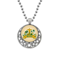 thumbnail image 1 of Colliers Pendentif Perroquet Corcovado Soccer Mount Brésil Rétro Lune Étoiles Bijoux, 1 of 3