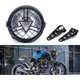 thumbnail image 5 of Universal Motorcycle Headlight, 6 Inch Halogen Headlight With Shade Cover Retro, For Cafe Racer Bobber Chopper Cg125 Gn125 (1pcs), 5 of 5