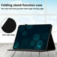 thumbnail image 4 of Allytechgroup Case for iPad Mini 6 Tablet 2021 (8.3 inch) with Stand/Pencil Holder/Card Pocket/Smart PU Leather Embossed Flower [Auto Wake/Sleep] Wallet Flip Cover for iPad Mini 6th Generation, Black, 4 of 9