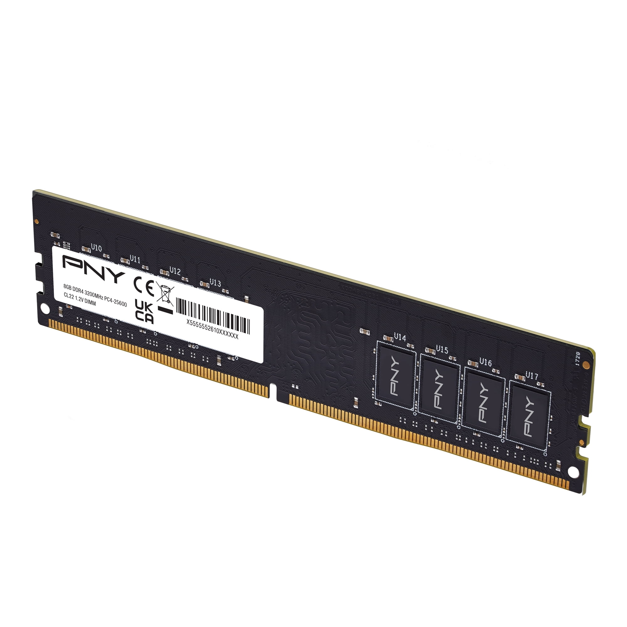 PNY Performance 8GB DDR4 3200MHz (PC4-25600) CL22 1.2V Desktop Memory