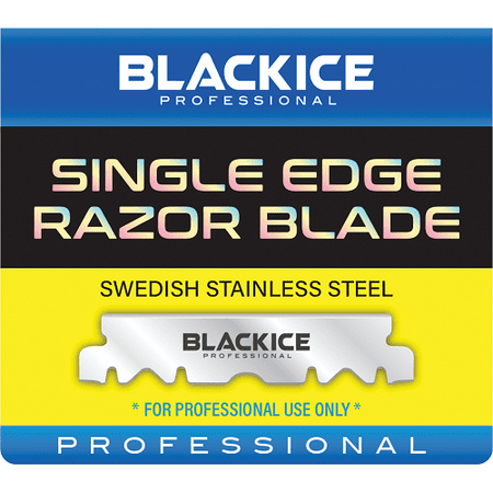 Black Ice Single Edge Razor Blades