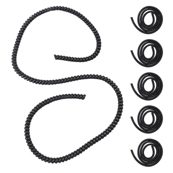6Pcs 1M E-Bike Cable Spiral Wrap Protector Tube Wire Cover for Scooter Motorcycle