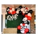 thumbnail image 1 of Kit de guirnalda de arco de globos de confeti rojo negro y dorado 105 piezas para graduación fiesta de año nuevo boda cumpleaños bebé Sh, 1 of 5
