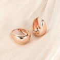 thumbnail image 7 of Lancharmed Rose Gold Plated Earrings for Mother,Gradient Teardrop Circles Earring Valentines Gifts for Her, 7 of 7