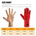 thumbnail image 5 of Savior Heat Red Electric Battery Heated Gloves Women Hand Warmer Glove Liners For Climbing Cycling Hunting,7.4V 2200mAh, 5 of 10
