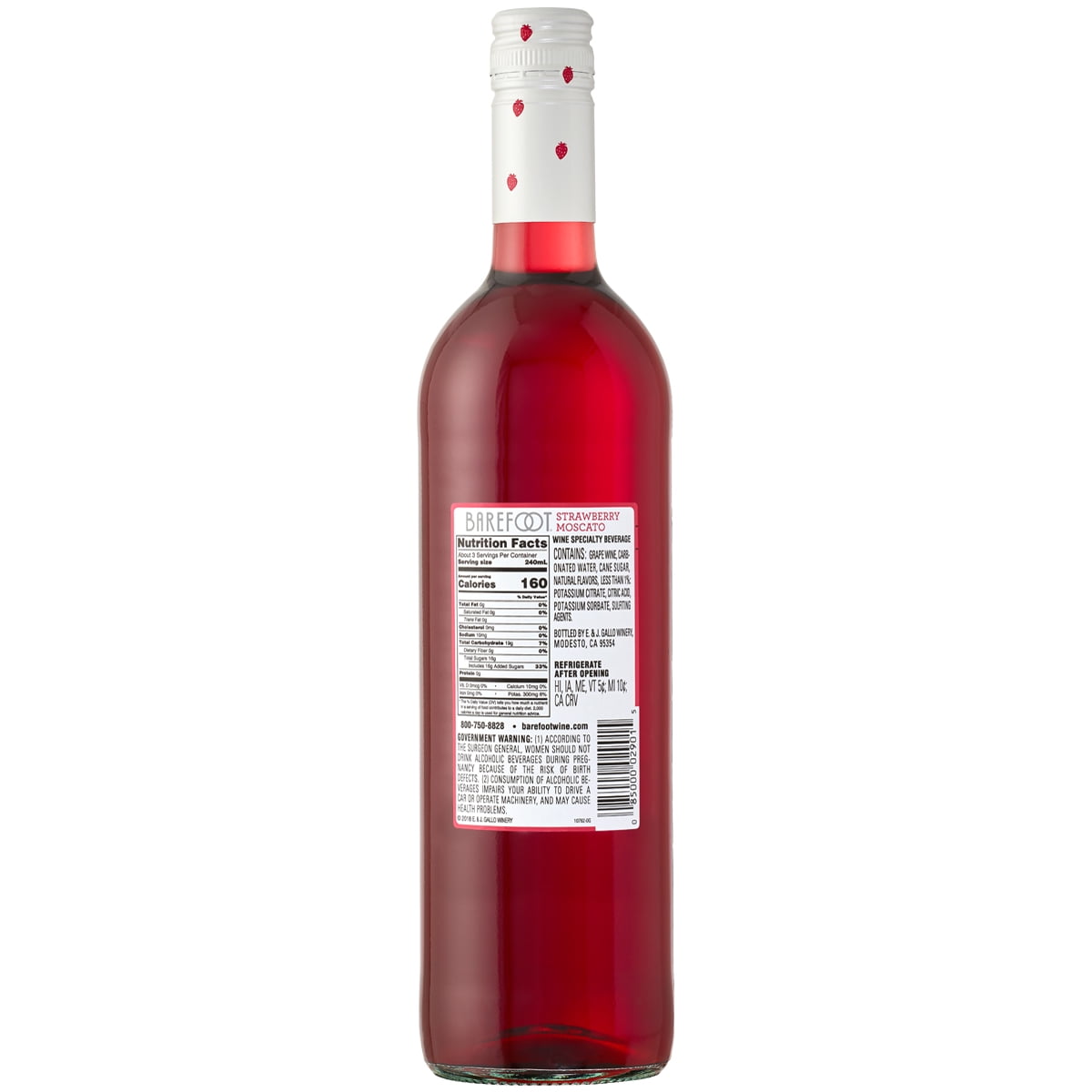 Barefoot strawberry moscato discount