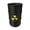 Black&2.76x4.33", variant on Pimea 3D Printed Radiation Logo Pen Holder for Desk, Creative Industrial Drum Barrel Pencil Holder, Cute Pencil Cup, Chic Office Decor Desk Organizer(Red)
