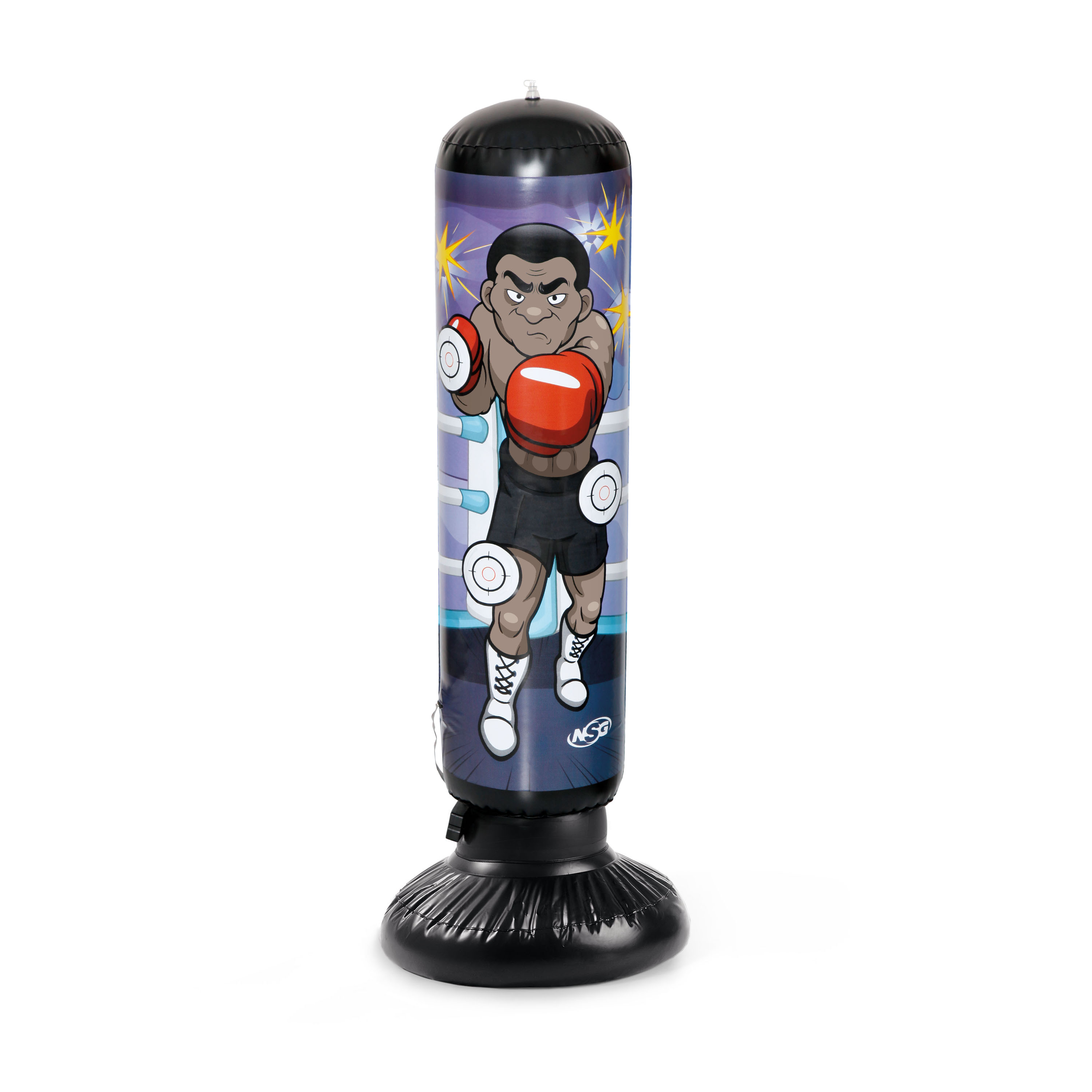 NSG Junior Electronic Weighted Kickboxing Punch Bag with LED Lights and Sounds
