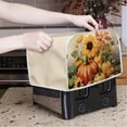 thumbnail image 2 of SEANATIVE Thanksgiving Fall 2 Slice Toaster Cover for Kitchen Washable Bread Toaster Oven Cover Dustproof Appliance Cover Sunflower Pumpkin Bread Maker Protector, 2 of 7