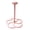 Pink, variant on mdesiwst 360-degree Rotating Bird Perch Stand Toy 3D Printed Interactive Exercise Wheel Spinning Parrot Toy for Parakeets Budgies Lovebirds Finch Conures Cage Accessories