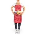 thumbnail image 2 of Carolines Treasures 8868APRON 27 H x 31 W. Punaise sur Tablier Rouge, 2 of 4